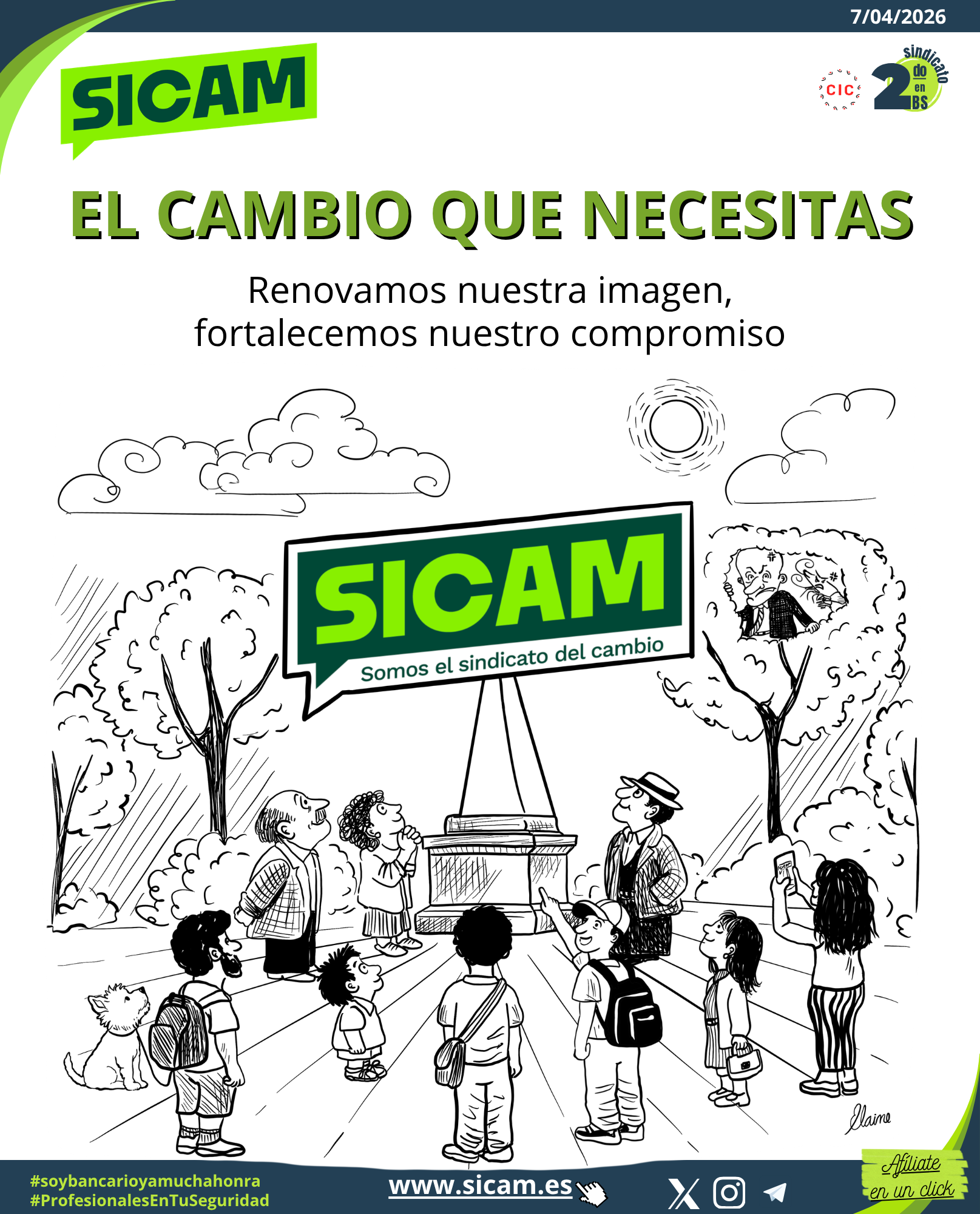 7 abril 2026. UNA NUEVA IMAGEN PARA UNA MISMA MISI&Oacute;N<br>